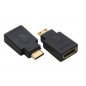 ADATTATORE HDMI F  HDMI Mini M