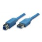 CAVO USB v3.0/2.0 TIPO AB 1mt