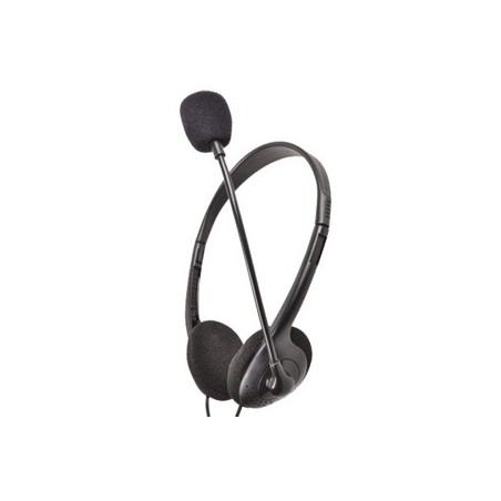 CUFFIE + MICROFONO WIMINTECH CS-1005Black -STEREO
