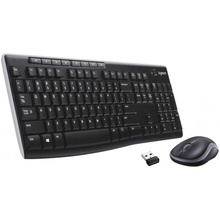 DESKTOP MK270 CORDLESS LOGITECH TASTIERA+MOUSE