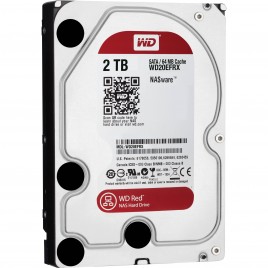 HARD DISK SATA3 3.5" 2 TB WD SATA3 64Mb. RED 7200g - Per Raid