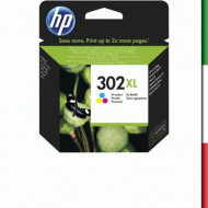 CARTUCCIA HP 302XL COLORE F6U67AE X OFFICEJET F5R95B F5S40B MVS