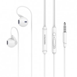 Auricolari stereo CS-1057 con microfono compatibile con Smartphone e TabletDesign in-ear, con tasto one touch per gestire le ch