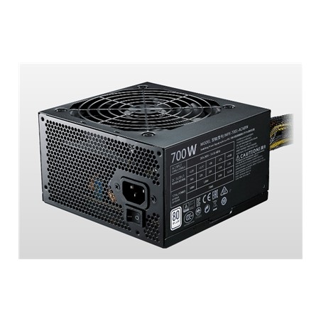 ALIMENTATORE ATX 700W COOLERMASTER MWE WHITE MPE-7001-ACABW-EU PFC ATTIVO 240VAC FAN120MM CAVO EU