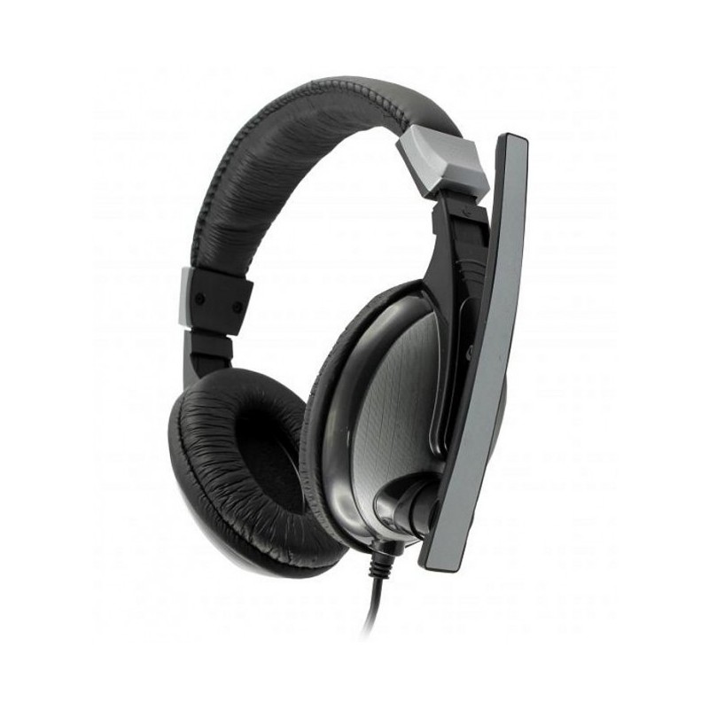 Cuffie Gaming con Microfono Nero HS-302,2 x 3.5mm Jack Audio Dimensione altoparlante: 40 mm Intervallo di frequenza: 20Hz Cuffie Gaming con Microfono Nero HS-302,2 x 3.5mm Jack Audio Dimensione altoparlante: 40 mm Intervallo di frequenza: 20Hz