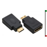 ADATTATORE HDMI F  HDMI Mini M