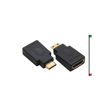 ADATTATORE HDMI F  HDMI Mini M