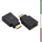 ADATTATORE HDMI F  HDMI Mini M