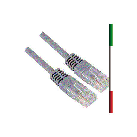 CAVO DI RETE PATCH 0.5Mt. RJ45 CAT.6 350MHz.