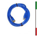 CAVO DI RETE PATCH 1 Mt. RJ45 CAT.6 SSTP