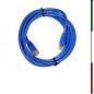 CAVO DI RETE PATCH 1 Mt. RJ45 CAT.6 SSTP