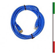 CAVO DI RETE PATCH 1,5 Mt. RJ45 CAT.5 UTP