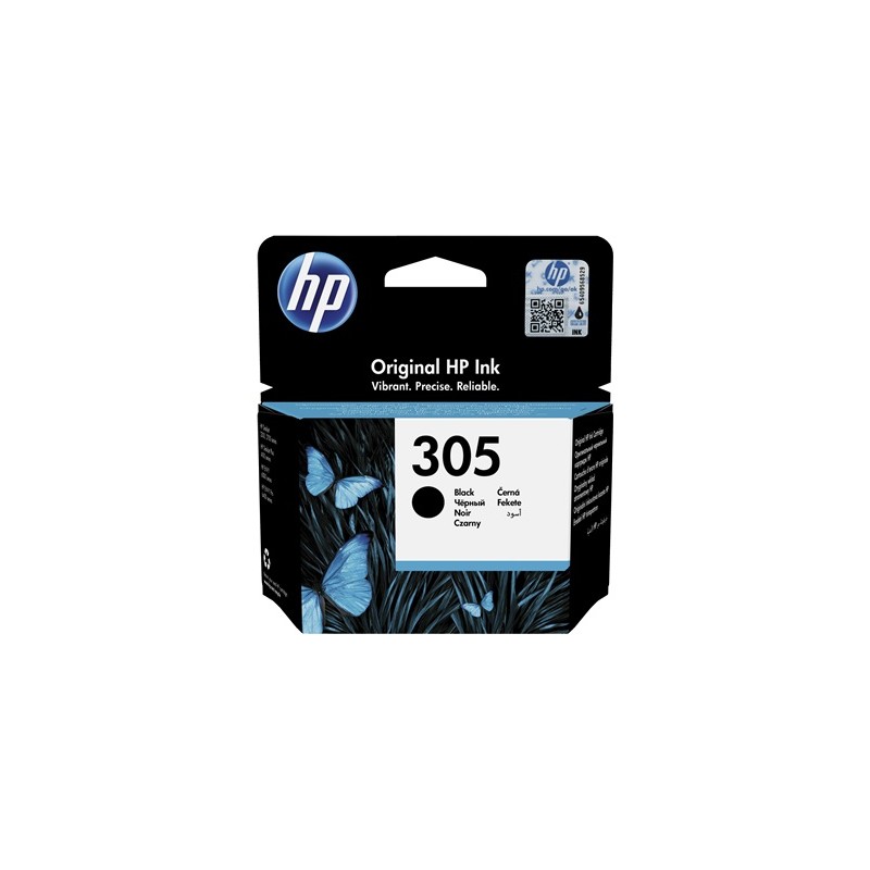 CARTUCCIA HP N°305 3YM61AE NERO 100PG X ENVY 6000/6400 SERIES - DESJET 2300/2700 - DESKJET PRO 4100 SERIES