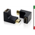 ADATTATORE HDMI/HDMI M/F ad Angolo