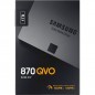 SSD-SOLID STATE DISK 2.5" 1000GB (1TB) SATA3 SAMSUNG MZ-77Q1T0BW SSD870 QVO READ:560MB/S-WRITE:530MB/S SSD-SOLID STATE DISK 2.5" 1000GB (1TB) SATA3 SAMSUNG MZ-77Q1T0BW SSD870 QVO READ:560MB/S-WRITE:530MB/S