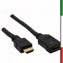 ADATTATORE HDMI/HDMI M/F NERO