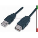 CAVO Prolunga USB v2.0 TIPO AM/AF 1.8M
