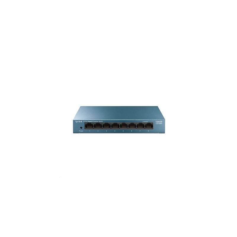 SWITCH 8P LAN GIGABIT TP-LINK LS108G STEEL CASE