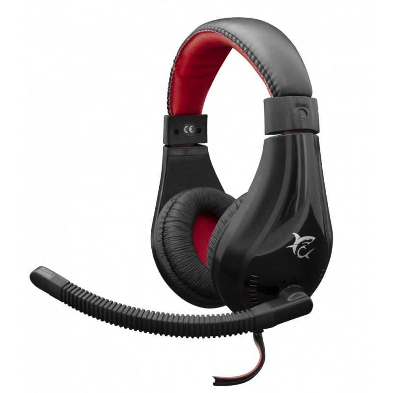 Cuffie Gaming con Microfono Serval Nero Rosso GH2040 con altoparlanti da 40  mm ad alta precisione per un audio stereo ecceziona - Evox Technology -