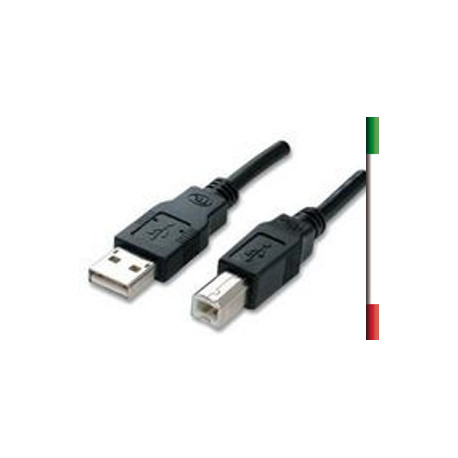 CAVO USB v2.0 Tipo A-B 1.5Mt. M/M