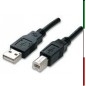 CAVO USB v2.0 Tipo A-B 1.5Mt. M/M