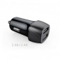 CARICATORE DA AUTO 5V/4.8A CCT-2010 NERO CARBON