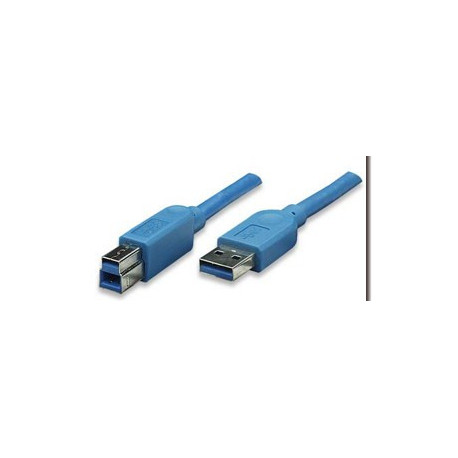 CAVO USB v3.0/2.0 TIPO AB 1mt