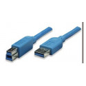 CAVO USB v3.0/2.0 TIPO AB 1mt