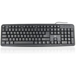 TASTIERA  PROFESSIONAL  EMINET EW3108USB - Black