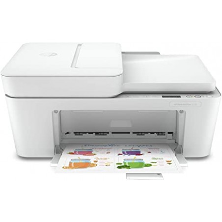 STAMPANTE HP DeskJet Plus 4120e CN14E7V3G2 Stampa, Scansiona, Copia, formato A4, Fax da Mobile, ADF, Wi-Fi e Wi-Fi Direct, USB 