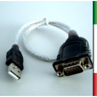 CONVERTITORE da USB a seriale: DB 9M