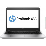 NOTEBOOK  HP PROBOOK 455 G4  (Ricondizionato certificato) DISPLAY 15,6   HD 1366x768 - AMD QUAD CORE A10-9600P - RAM 16GB - SSD