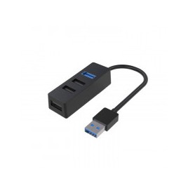 HUB  4  porte USB WIMITECH PHU-1018 ( 3 USB 2.0 + 1 USB 3.0 )