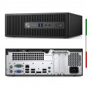 PC  HP PRODESK 400 G3 ( USATO ) - INTEL  I7-6700 - SVGA NVIDIA GT 730 4GB  - 8GB RAM - SSD 256GB -LETTORE DVD- USB3,0 - Windows