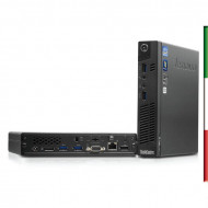 PC LENOVO SLIM M92P (USATO) - INTEL I5-3470T  - RAM 8GB - USB3,0 - SSD 180GB - WINDOWS 10 PROFESSIONAL - SVGA INTEL HD2500 - 12