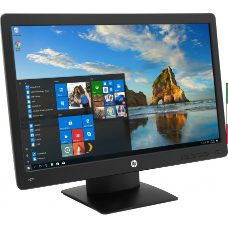 MONITOR LED 21.5" HP P223 ( USATO ) GRADO A PIVOT 16:9 1920*1080 5ms VGA DISPLAY PORT MONITOR LED 21.5" HP P223 ( USATO ) GRADO A PIVOT 16:9 1920*1080 5ms VGA DISPLAY PORT