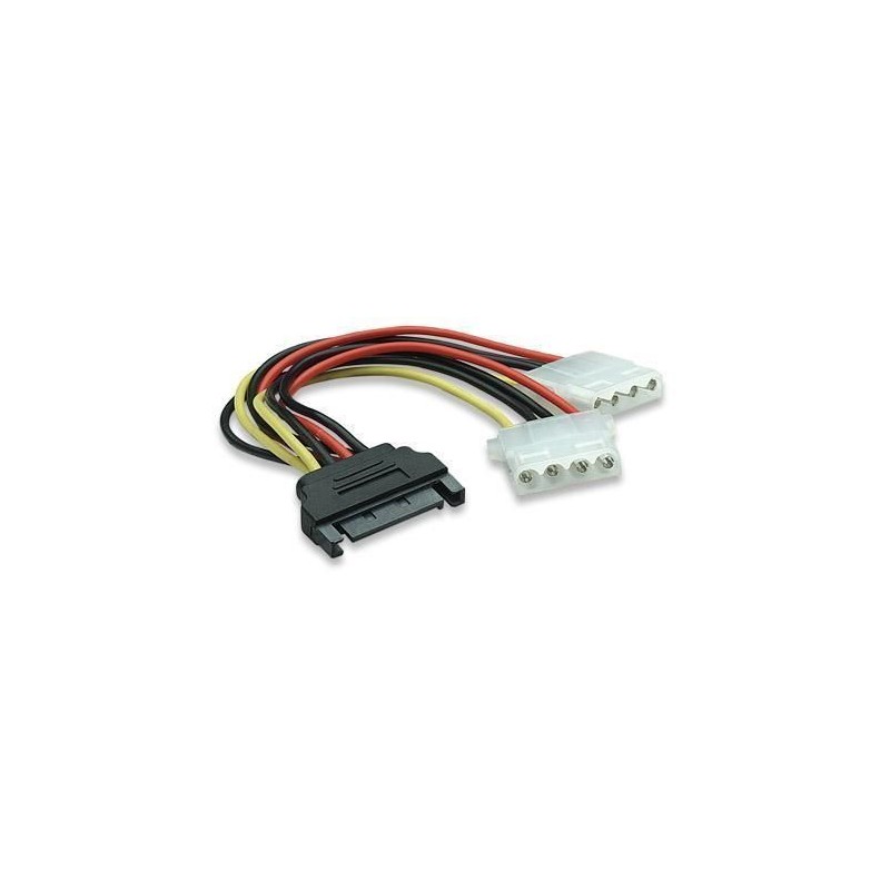 Cavo sdoppiatore da alimentazione SATA a 2 MOLEX