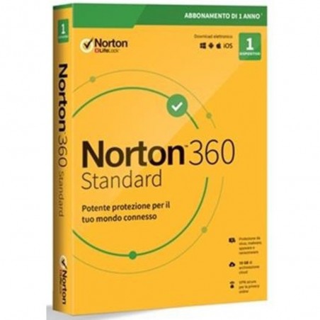 NORTON BOX 360 STANDARD --1 DISPOSITIVO (21397790) - 10GB BACKUP