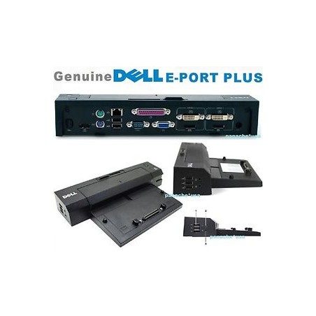 DOCKING STATION Dell K09A002  2x USB 3.0, 3x USB 2.0, 1x VGA, 2x DVI-D, 2x Display Port.1 x Serial, 2 x PS/2 Connectors, 1 x Pa