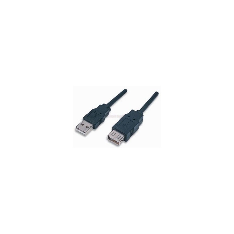 CAVO USB 2.0 A/A maschio maschio 1 m Nero