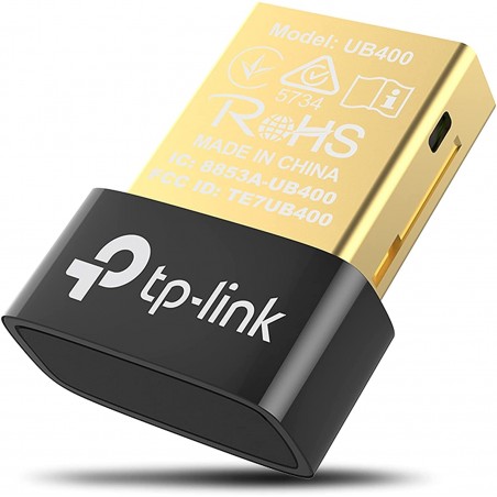 TP-Link UB400 Adattatore Bluetooth USB Dongle Bluetooth 4.0 Wireless, Nero
