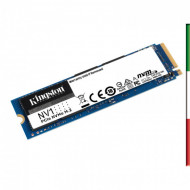 SSD-SOLID STATE DISK M.2(2280) NVME 500GB PCIE3.0X4 KINGSTON SNVS/500G READ:2100MB/S-WRITE:1700MB/S