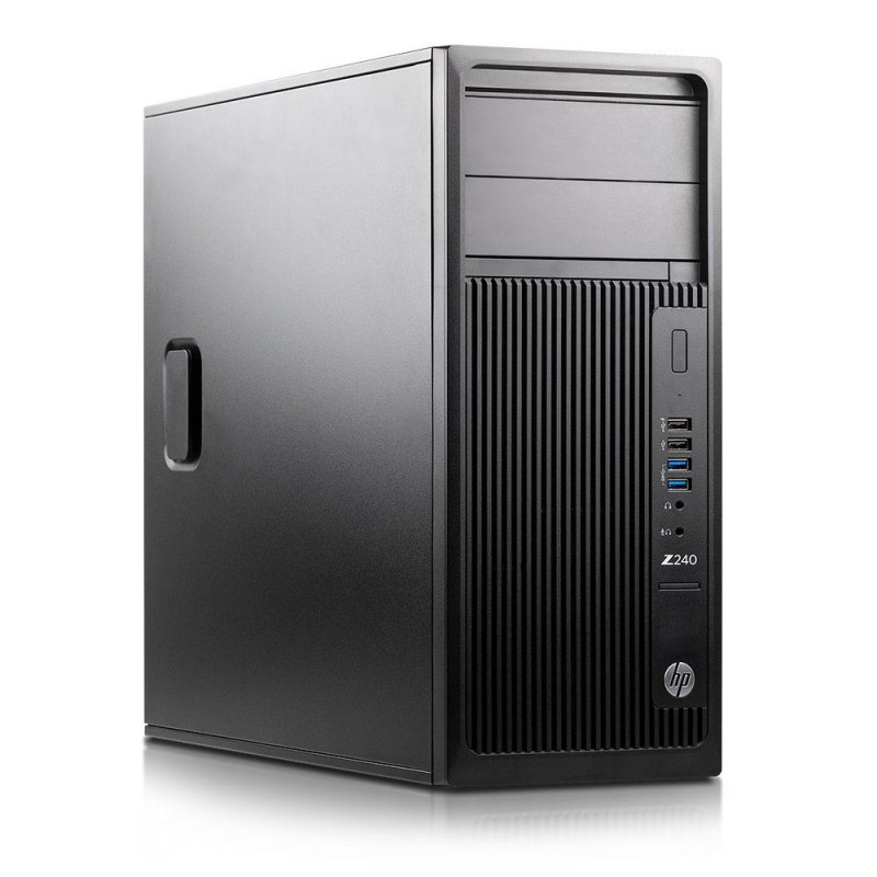 PC HP Z240 (USATO) INTEL XEON E3-1270 V5  - SVGA NVIDIA QUADRO M4000 8GB - 32GB RAM - SSD 1TB  NVME + 4TB HDD -  DVD  - Windows