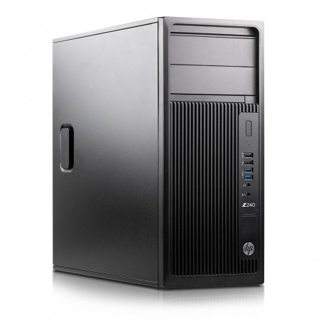 PC HP Z240 (USATO) INTEL XEON E3-1245 V5 - SVGA NVIDIA QUADRO P4000 8GB - 32GB RAM - SSD 256GB NVME + 512GB SSD - DVD - Wind