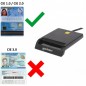 Lettore USB di Smart Card per invio firma digitale crittografataSpecifico per CNS/CIE e CRS (Carta Regionale Servizi), per le s