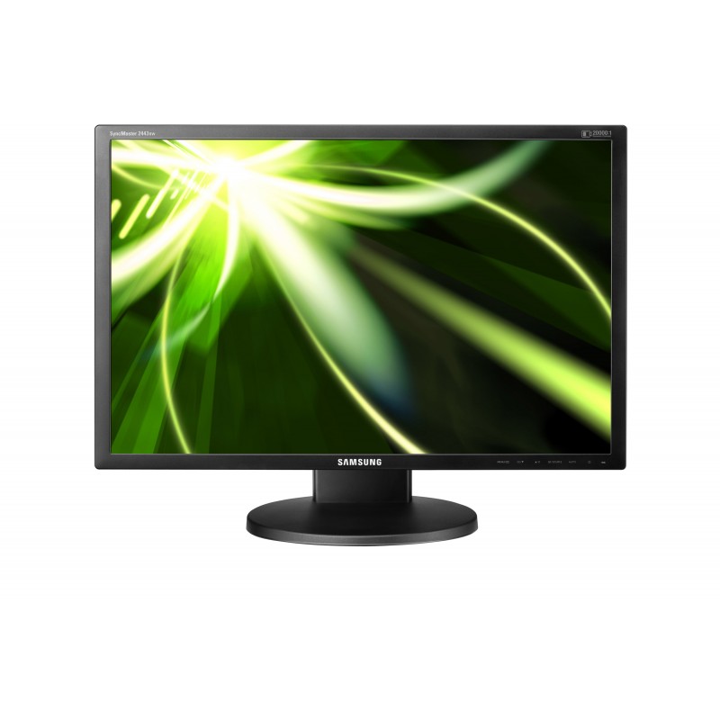 MONITOR SAMSUNG 2443BW 24" (USATO) WUXGA 1920 x 1200 5ms DVI VGA Pivot MONITOR SAMSUNG 2443BW 24" (USATO) WUXGA 1920 x 1200 5ms DVI VGA Pivot