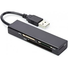 LETTORE MULTICARD USB 2.0 x SD,MICRO SD,CF