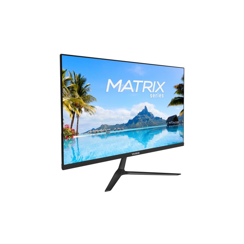 MONITOR YASHI MATRIX YZ2722 27"IPS MM 16:9 2MS 1920X1080 BLACK 300CD/M2 3000:1 1USBC HMDI VGA VESA MONITOR YASHI MATRIX YZ2722 27"IPS MM 16:9 2MS 1920X1080 BLACK 300CD/M2 3000:1 1USBC HMDI VGA VESA
