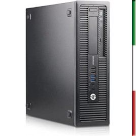 PC HP ELITEDESK 800 G1 (USATO) - INTEL I5-4590 - SVGA INTEL HD4600 - 16GB RAM - SSD 480GB - DVDRW - USB3,0 - Windows 10 PRO