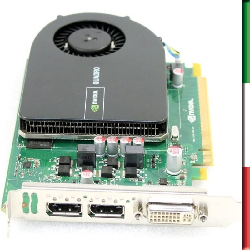SCHEDA VIDEO NVIDIA QUADRO 2000 1GB GDDR5 ( USATO ) PCIe x16 2.0, 192 Cuda Core, 62W 128bit, 2x DP+ 1x DVI-I SCHEDA VIDEO NVIDIA QUADRO 2000 1GB GDDR5 ( USATO ) PCIe x16 2.0, 192 Cuda Core, 62W 128bit, 2x DP+ 1x DVI-I